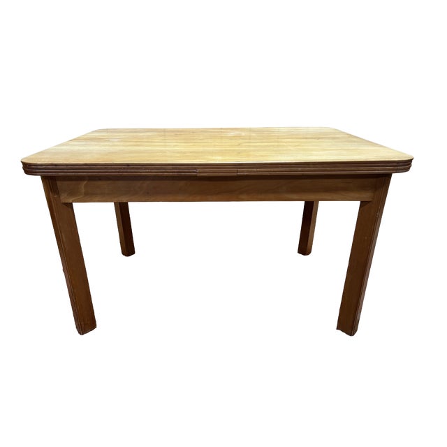 Table with Extensions in Elm, 1950s-1960s For Sale