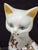 Mid-Century Modern Vintage MCM Porcelain Hand Painted Sitting Cats Figurines Made in Japan-Set of 2 For Sale - Image 3 of 7