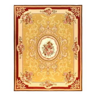 1980s Fine Flat Weave Chinese Abusson For Sale