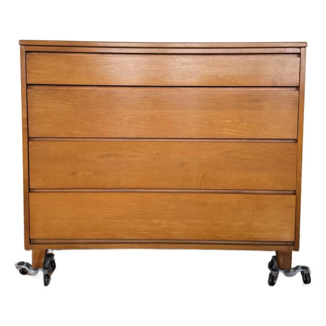 1960s In the Style of Leslie Diamond for Conant Ball Modernmates 4-Drawer Dresser For Sale