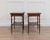 Mid 20th Century Mid 20th Century Pair of Louis XVI–Style Bedside Tables with Curved Fronts and Lower Shelves For Sale - Image 5 of 8