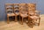 Beech Chairs, 1980s, Set of 8 For Sale - Image 4 of 18