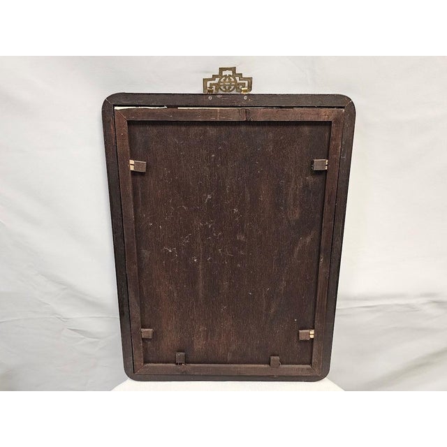 Large Vintage Chinoiserie Black Lacquer & Gold Bird Wall Plaque Add a touch of mid-century Chinoiserie elegance to your...