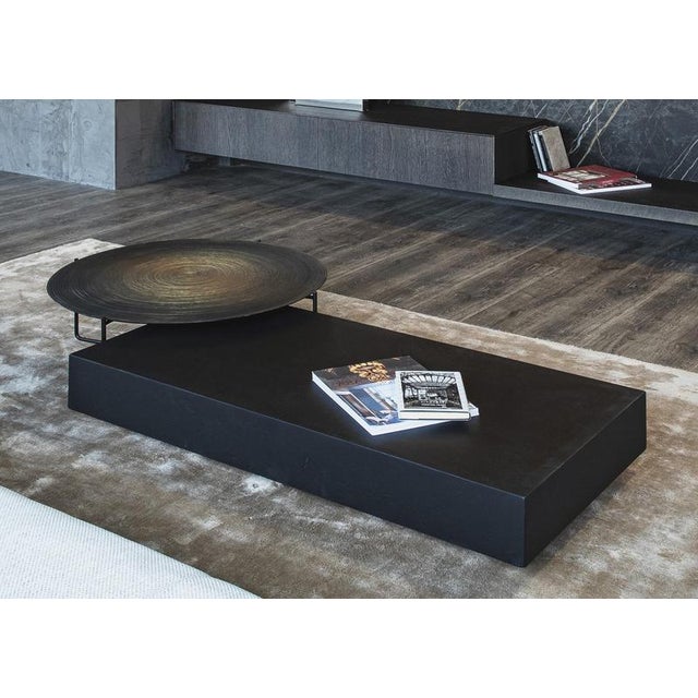 Concentric Gold Isola 500 Coffee Table by Disain1971 For Sale - Image 9 of 10