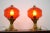 Mid-Century Modern Glass Table Lamps, 1960s, Set of 2 For Sale - Image 3 of 6