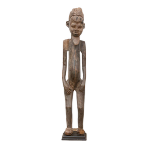 Ancient African 71" Tall Standing Senufo Elder