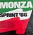 Monza Sprint 86 Original Porsche Poster by Strenger Grafik Design, 1986 For Sale - Image 5 of 9
