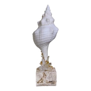 Handcrafted Marine & Mineral Sculpture by Joseph Malekan For Sale