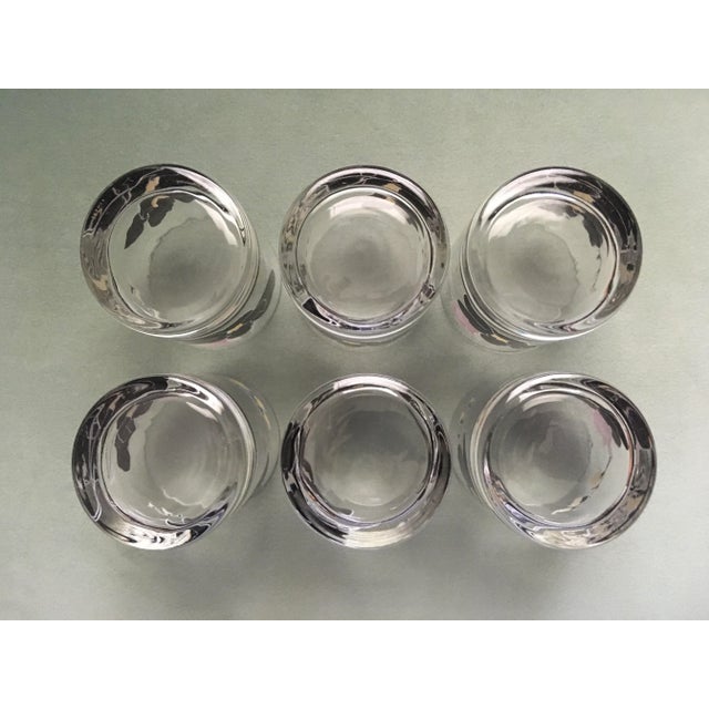 French Vintage French Black & Pink Floral Cocktail Set - 7 Pieces For Sale - Image 3 of 13