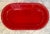 Bordallo Pinheiro 2000s Bordallo Pinheiro Fantasy Red Oval Platter For Sale - Image 4 of 7