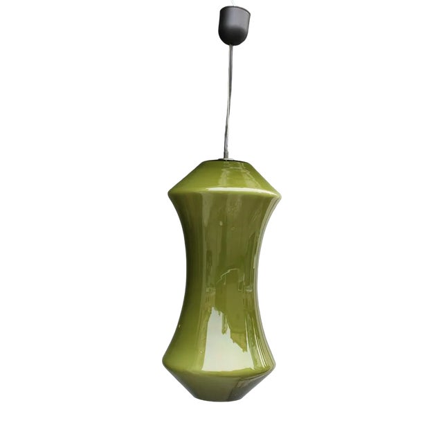 Clessidra Pendant Light in Murano Glass from Seguso, 1950s For Sale