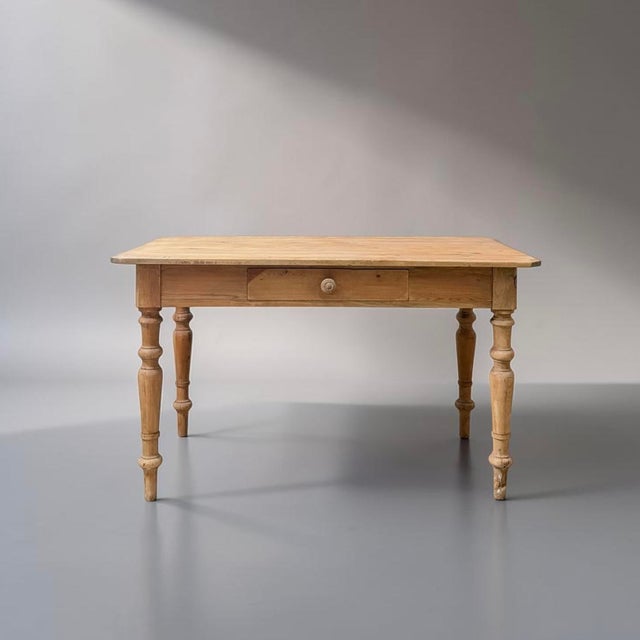 French Farmhouse Pine Table For Sale - Image 13 of 13
