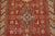 2020s Kazak Rug 4′ X 5’4” Red Wool Tribal Hand-Knotted Oriental Carpet For Sale - Image 5 of 12