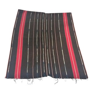 Laos Mid Century Lua Pao Pe Tribal Hand Woven Cloths - Set of 3, 1968 Vietnam War For Sale