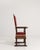 18th Century French Renaissance Style Throne Chair with Upholstery Red Burgandy For Sale - Image 10 of 15
