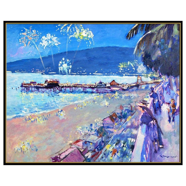 Message us to inquire about custom framing options! (Included for free with every purchase) Ramon Moscardo Authentic &...