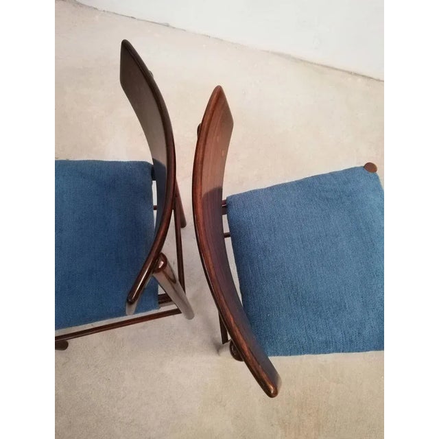Mid-Century Danish Style Dining Chairs in Mahogany & Rosewood,1960, Set of 4 For Sale - Image 13 of 18