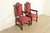 R. J. Horner & Co. R. J. Horner Style Antique Renaissance Revival Carved Walnut Armchairs | Pair For Sale - Image 4 of 14