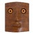 2002 Wooden Face Wall Sculpture For Sale