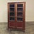 French Antique French Louis XVI Style Mahogany Vitrine ~ Bookcase With Carrara Marble For Sale - Image 3 of 18