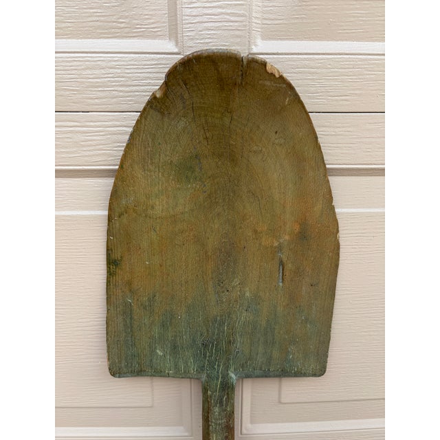 Antique 19th Century Hand Made Wooden Grain Shovel For Sale In South Bend - Image 6 of 8