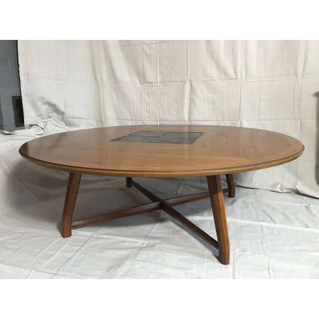 MidCentury Drexel Heritage Walnut Coffee Table Chairish