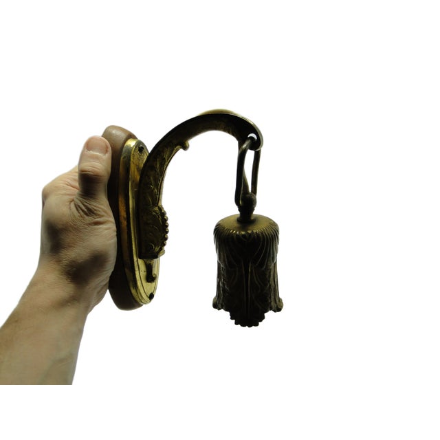 1970s Art Nouveau Style Polish Wall Lamp, 1950s For Sale - Image 5 of 15