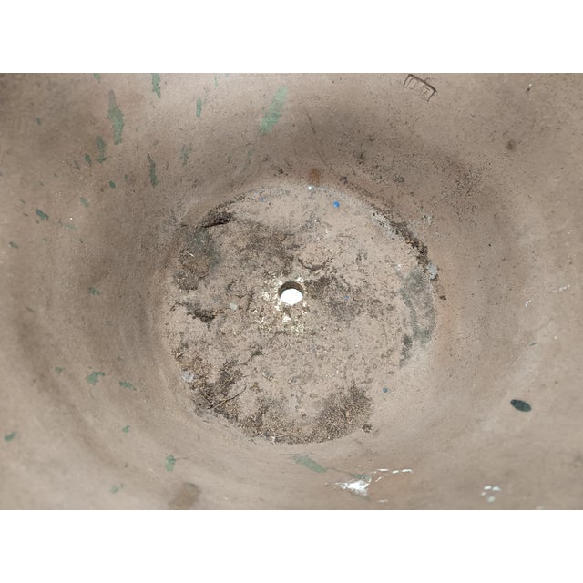 Azure Blue Ceramic Pot Cover, 1950s For Sale - Image 9 of 10