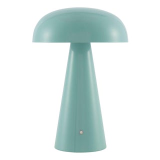 Umbra Accent Table Lamp Turquoise For Sale