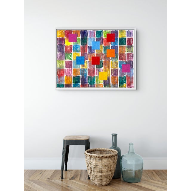 Abstract Contemporary Abstract Oil on Canvas "Altitude" by Dana Gordon For Sale - Image 3 of 5