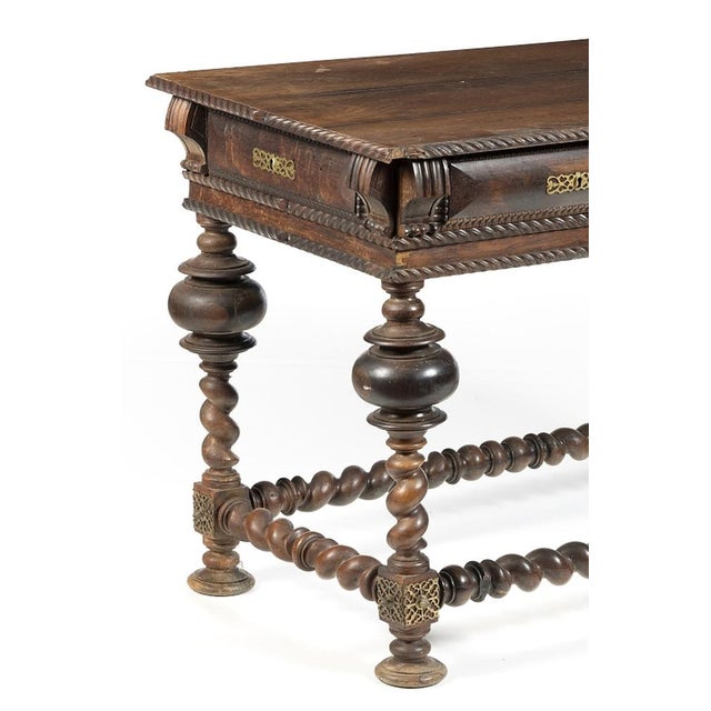 Buffet Table in Noble Wood, 1800s For Sale - Image 3 of 8