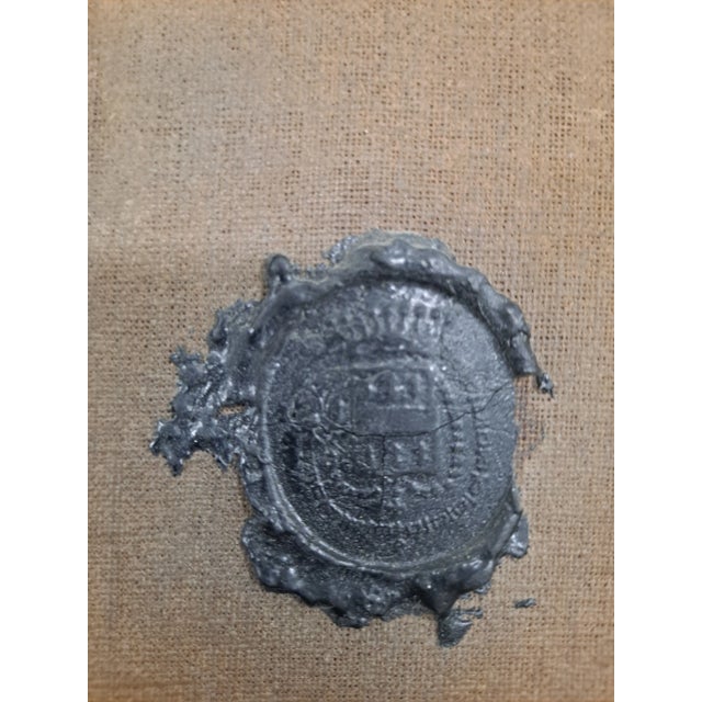 Black 18th - 19th C. Portrait Painting After Petrus Staverenus Depicting Man Holding Bottle For Sale - Image 8 of 10