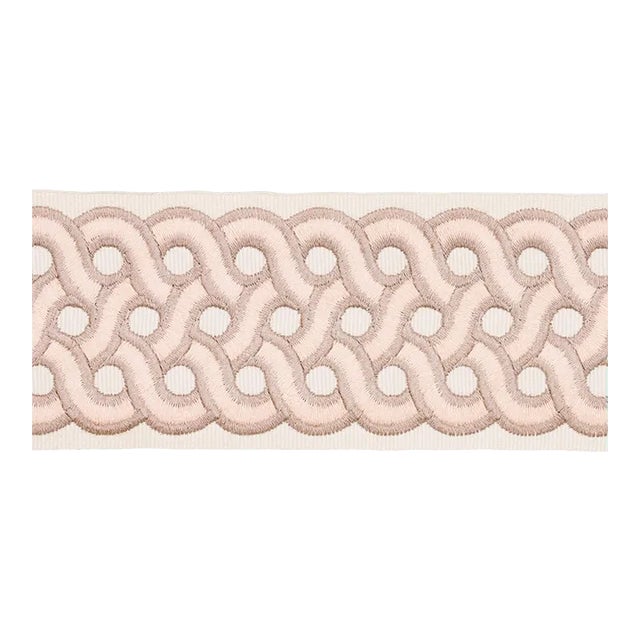 Schumacher X Timothy Corrigan Mandeville Tape in Blush For Sale