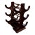 Vintage Heavy Metal Wine Rack From Retired Restoration Hardware Collection For Sale
