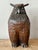 Brutalist Vintage Boho Carved Wooden Owl For Sale - Image 3 of 7