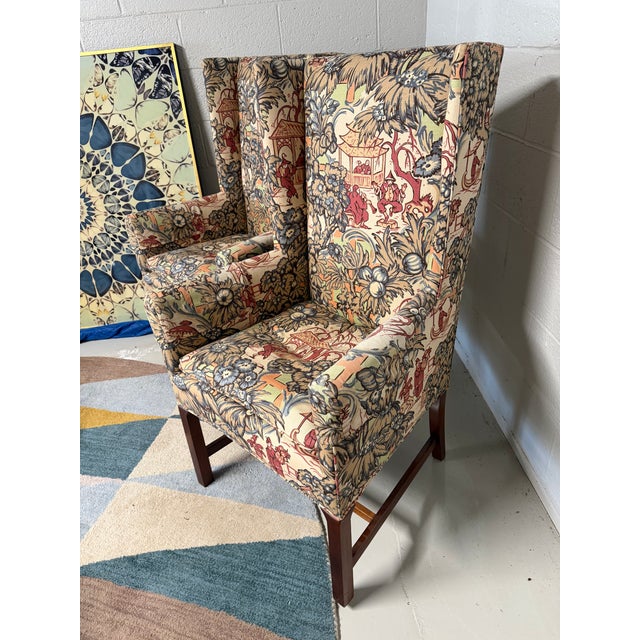 Wood Vintage Hickory Chair Host/Hostess Chairs [Pair] For Sale - Image 7 of 8