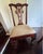 1980s Traditional Chippendale Style 7-Piece Dining Set With Oval Glass Top Table For Sale In New York - Image 6 of 6