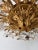 Flush Mount Maison Baguès Crystal Flowers Leaves Chandelier 15 Lights Signed For Sale - Image 9 of 11