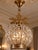 Late 20th Century French Artisan Louis XVI Gold Bronze Chandelier For Sale - Image 16 of 18