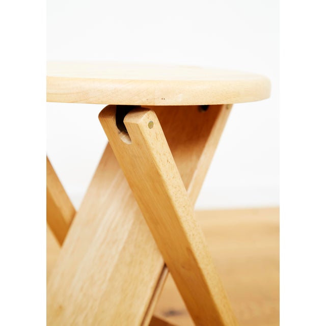 1980s Suzy Folding Stool by Adrian Reed for Princes Design Works LTD, 1980s For Sale - Image 5 of 11