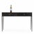 A striking contemporary writing desk inspired by the minimalist elegance of Jean-Michel Frank. The piece features a sleek,...