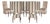 Set of 12 Ferrell+Mittman Art Deco High-Back Dining Chairs For Sale