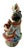 Mid 20th Century Vintage Chinese Lucky Boy and Girl Porcelain Hand Painted Statue Figurine For Sale - Image 5 of 8