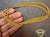 Modern Vintage 24k Solid Yellow Gold Curb Link Chain, 79.1 Gm , 24" Long Made in Turkey For Sale - Image 3 of 8