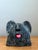 This charming vintage studio pottery sculpture is a masterful celebration of texture and whimsical design. Hand-crafted...