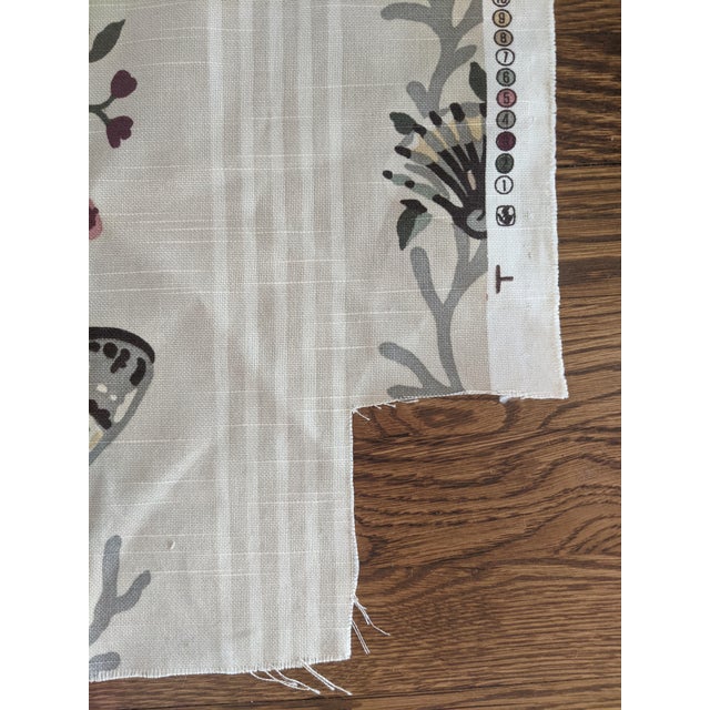 Designer Coastal Sea Shell Fabric 2+ Yards For Sale - Image 16 of 16