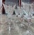 Transparent 1940, Royal Leerdam "Contessa" Crystal Claret Glasses - Set of 8 For Sale - Image 8 of 9