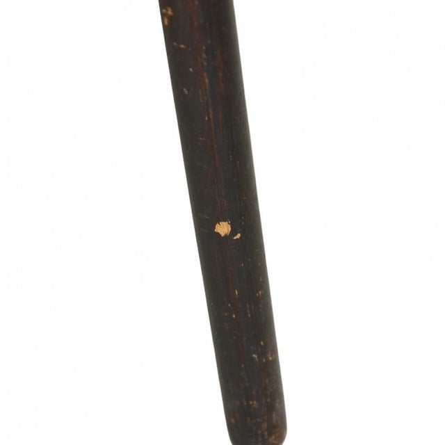 Black GE290 Chair in Blue Fabric by Hans Wegner, 1990s For Sale - Image 13 of 18