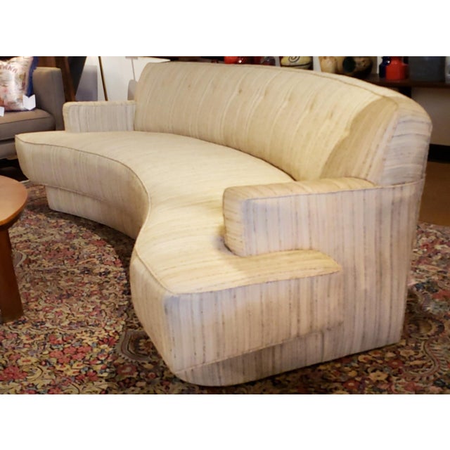 MidCentury Modern Harvey Probber Custom Curved Sofa Chairish