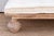Carved Floral Whitewash Reclaimed Wood Daybed For Sale In Los Angeles - Image 6 of 11